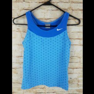 Nike blue athletic tank top with support. New with tag.